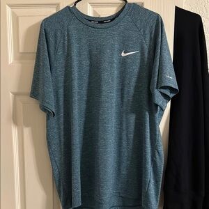 Nike Men's Blue Athletic Shirt